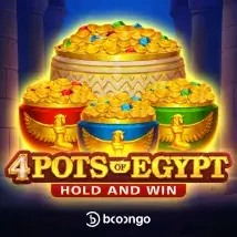 4 Pots of Egypt van Booongo, speel bij GTbet